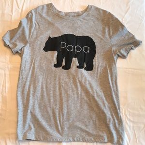 Papa Bear tee shirt